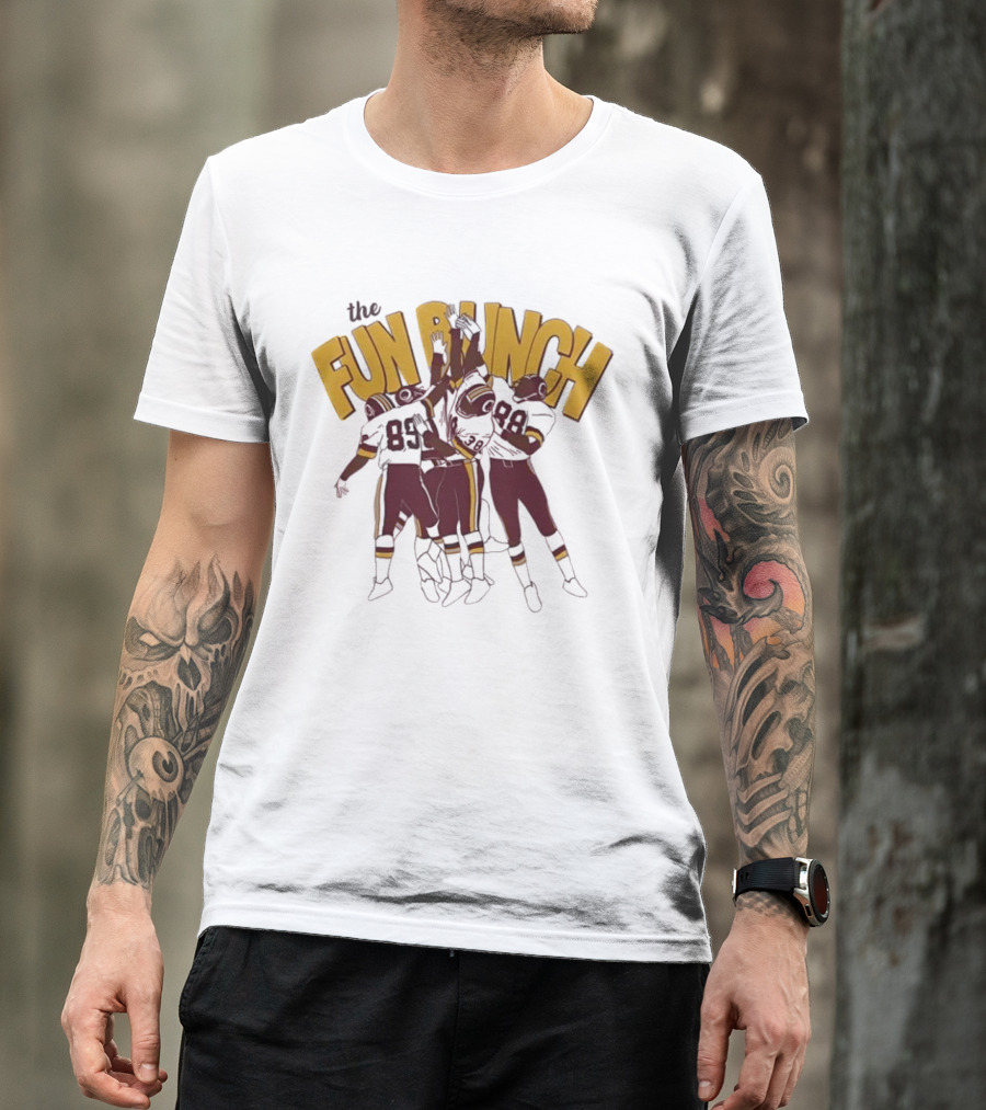 The Fun Bunch Rick Doc Walker Football T-Shirt