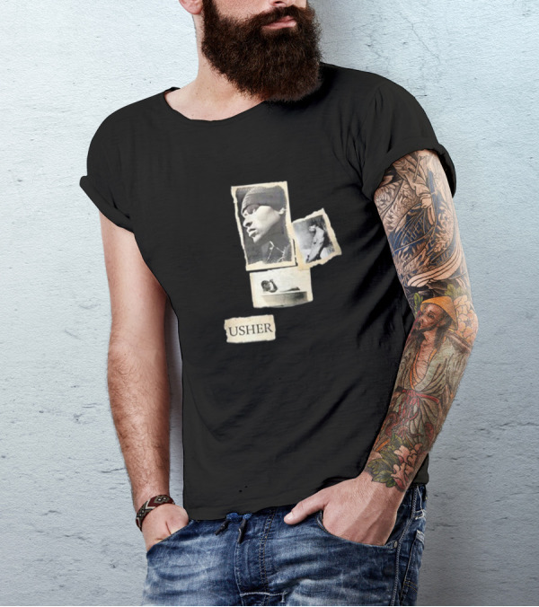 Usher Confessions Album Collage T-Shirt