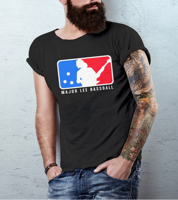 MAJOR LEE BASSBALL Bass Guitar T-Shirt