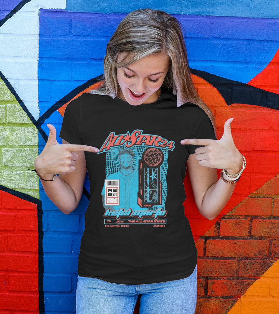 All-Star 24 Ketel Marte Arlington Texas ASG 24 The All-Star State T-Shirt
