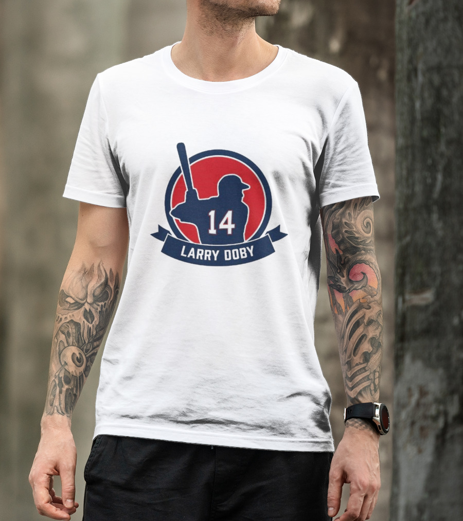Larry Doby 14 Baseball T-Shirt