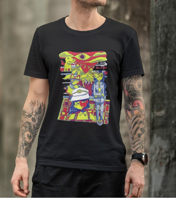 Fangamer Blood Hub MOTHER Boundaries Surreal Characters T-Shirt