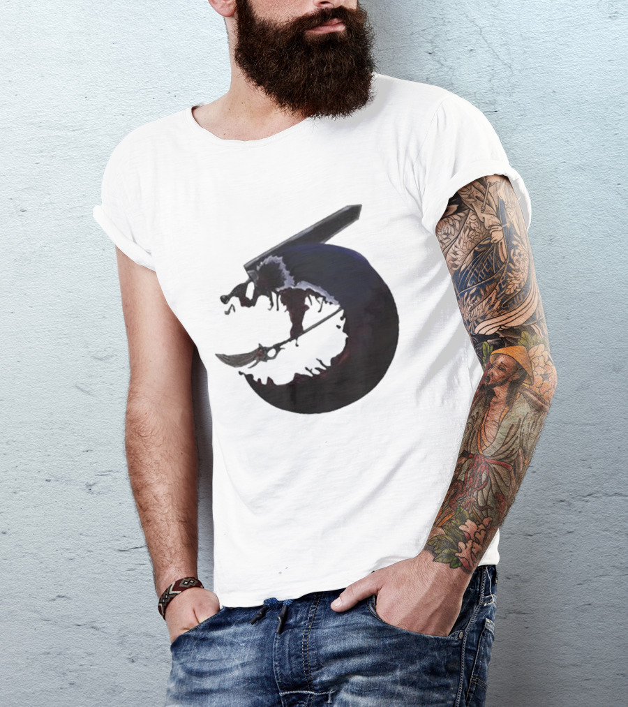 God’s Hand Remaster Dark Knight Sword Eclipse T-Shirt