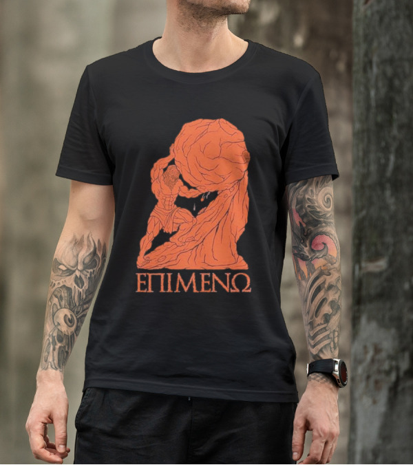 Raskolapparel Sisyphus Greek Mythology EPIMENΩ T-Shirt