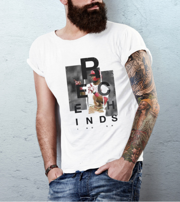 Rece Hinds Hindsight Baseball Player T-Shirt