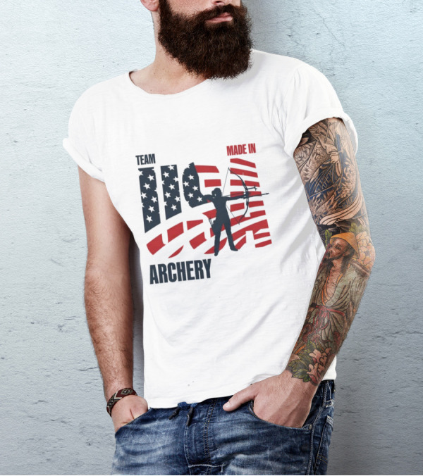 Team USA Archery Made In Olympic T-Shirt