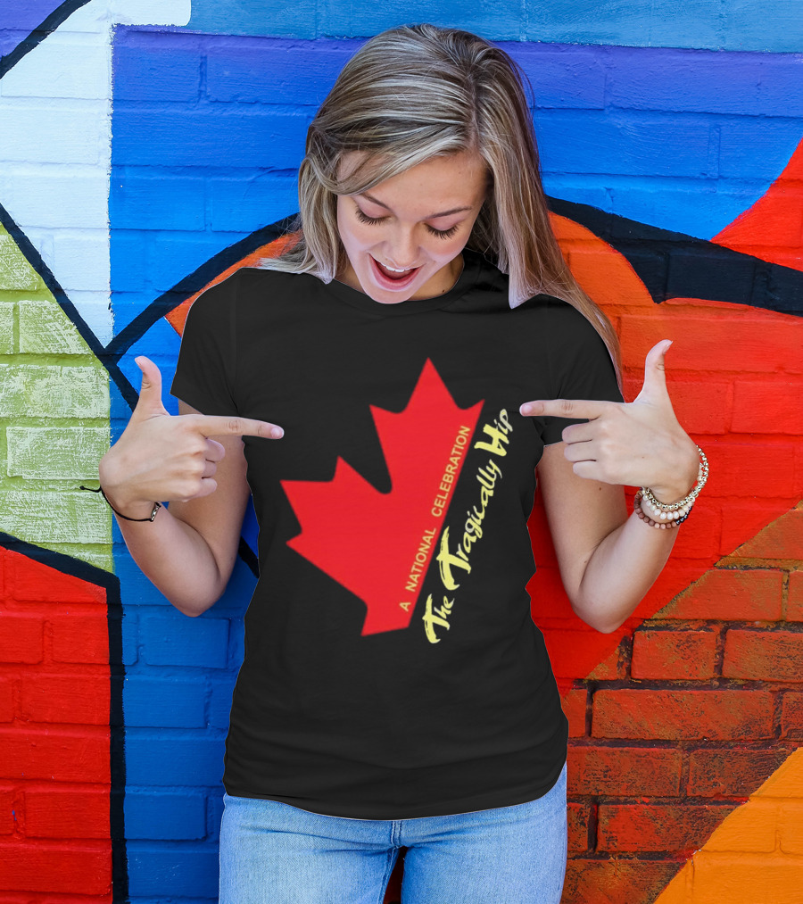 Canada The Tragically Hip A National Celebration Maple Leaf T-Shirt