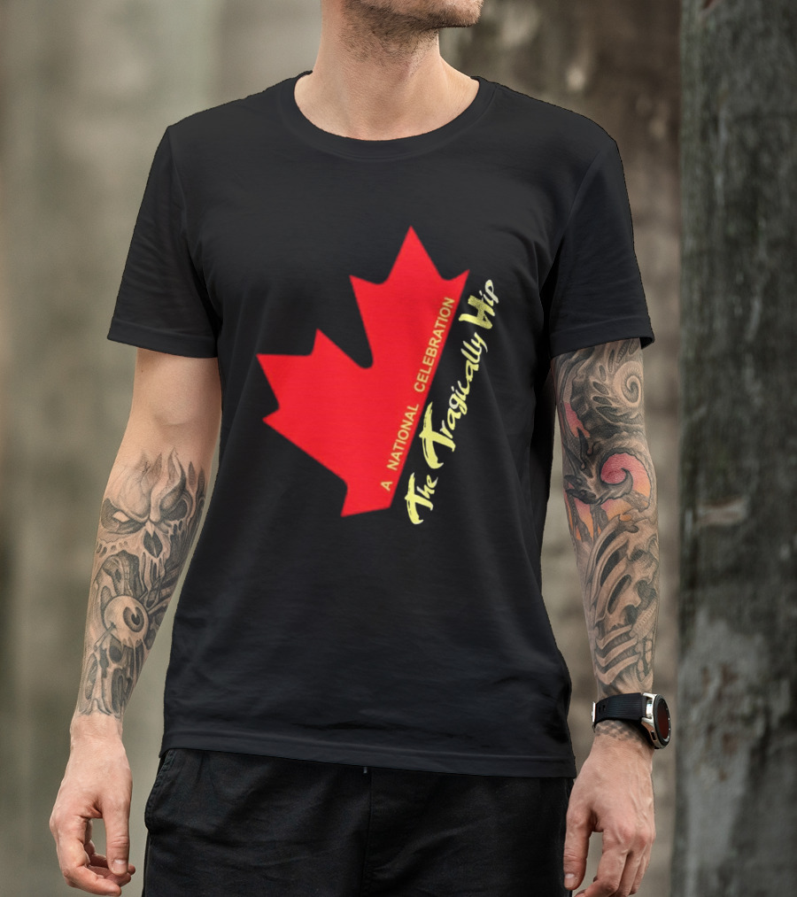 Canada The Tragically Hip A National Celebration Maple Leaf T-Shirt