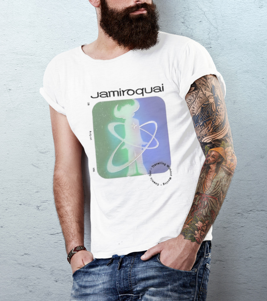 Jamiroquai Cosmic Being Travelling Without Moving August 29 96 T-Shirt