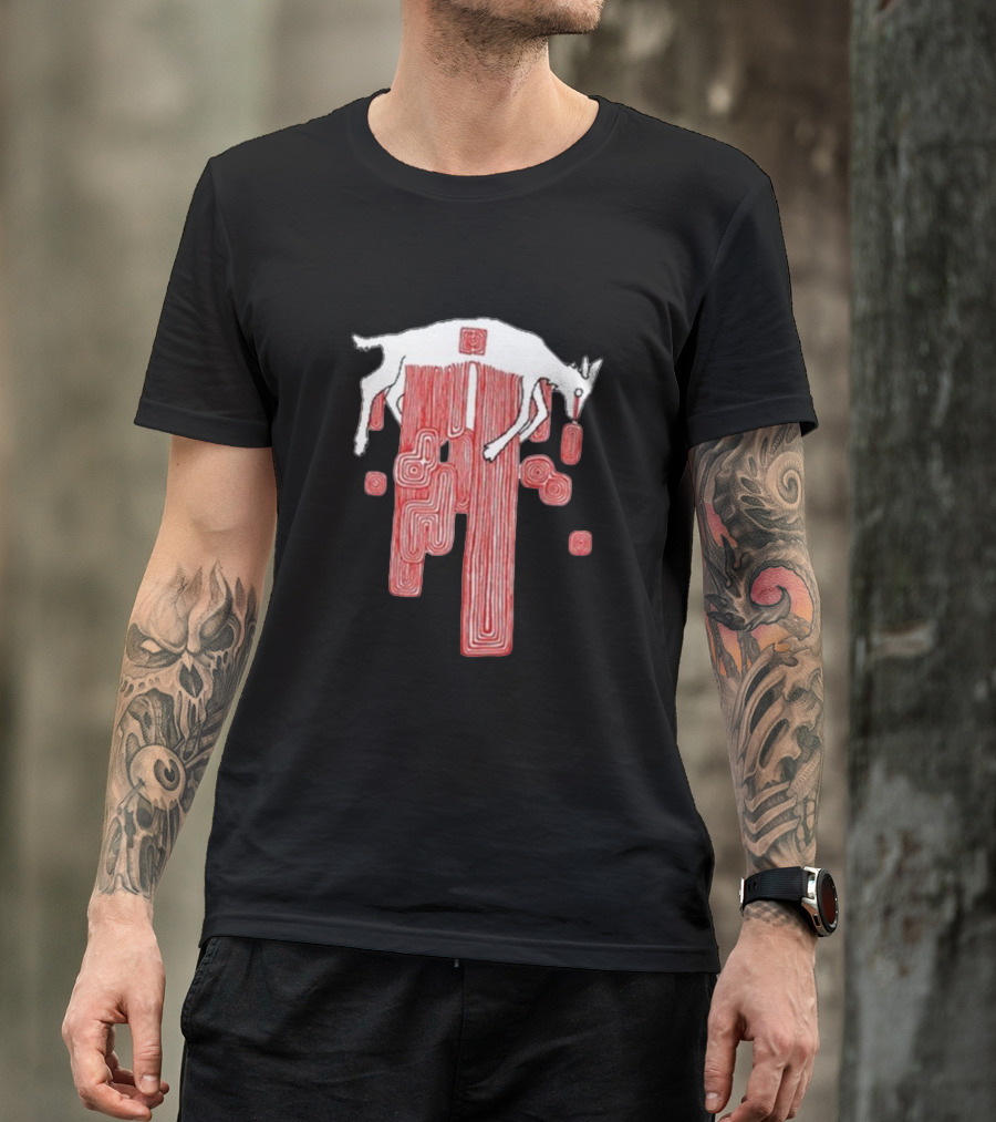 Xream Speaking Itself No Longer Surreal Goat Abstract T-Shirt