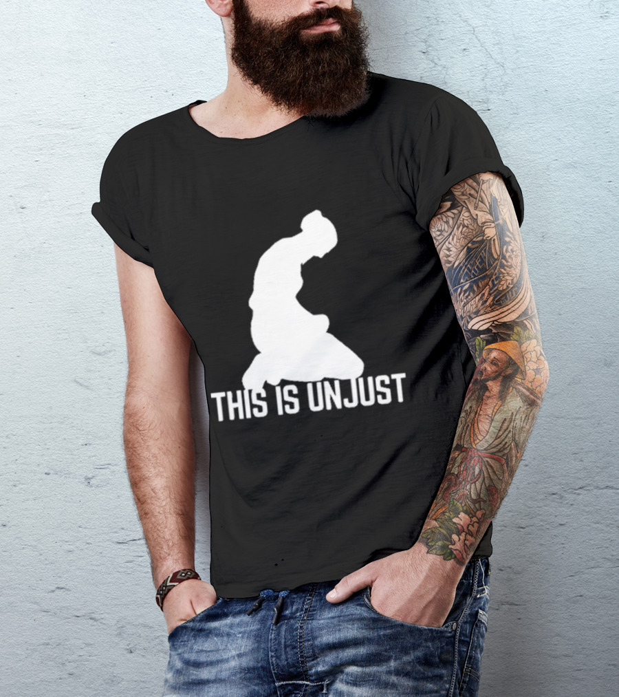 This Is Unjust Angela Carini Kneeling T-Shirt