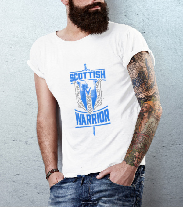Drew Mcintyre Scottish Warrior Sword And Castle T-Shirt