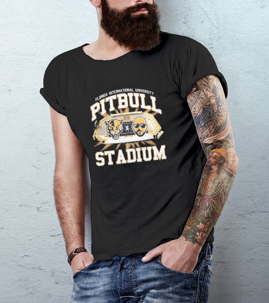 Florida International University Pitbull Stadium Concert T-Shirt