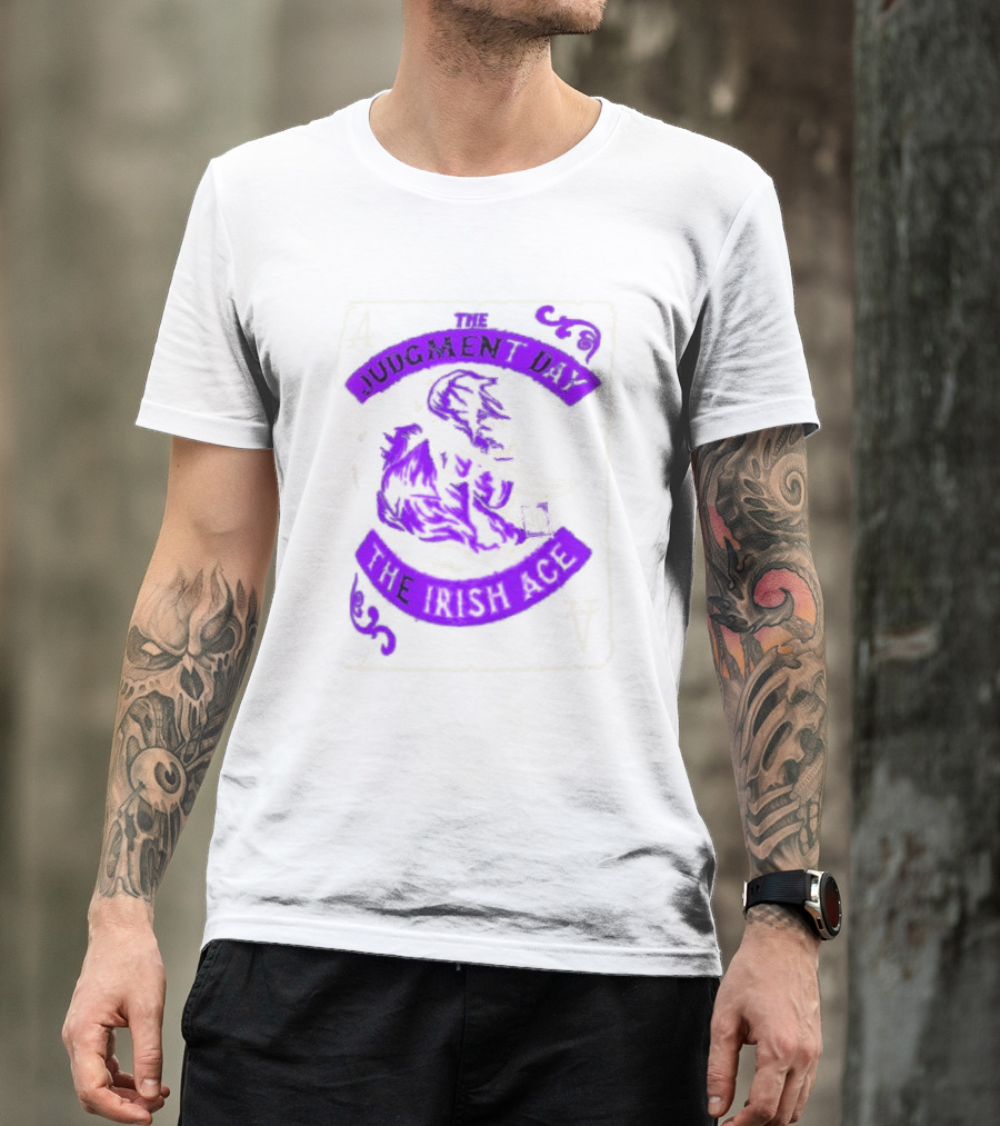 Judgment Day Jd Mcdonagh The Irish Ace Playing Card T-Shirt