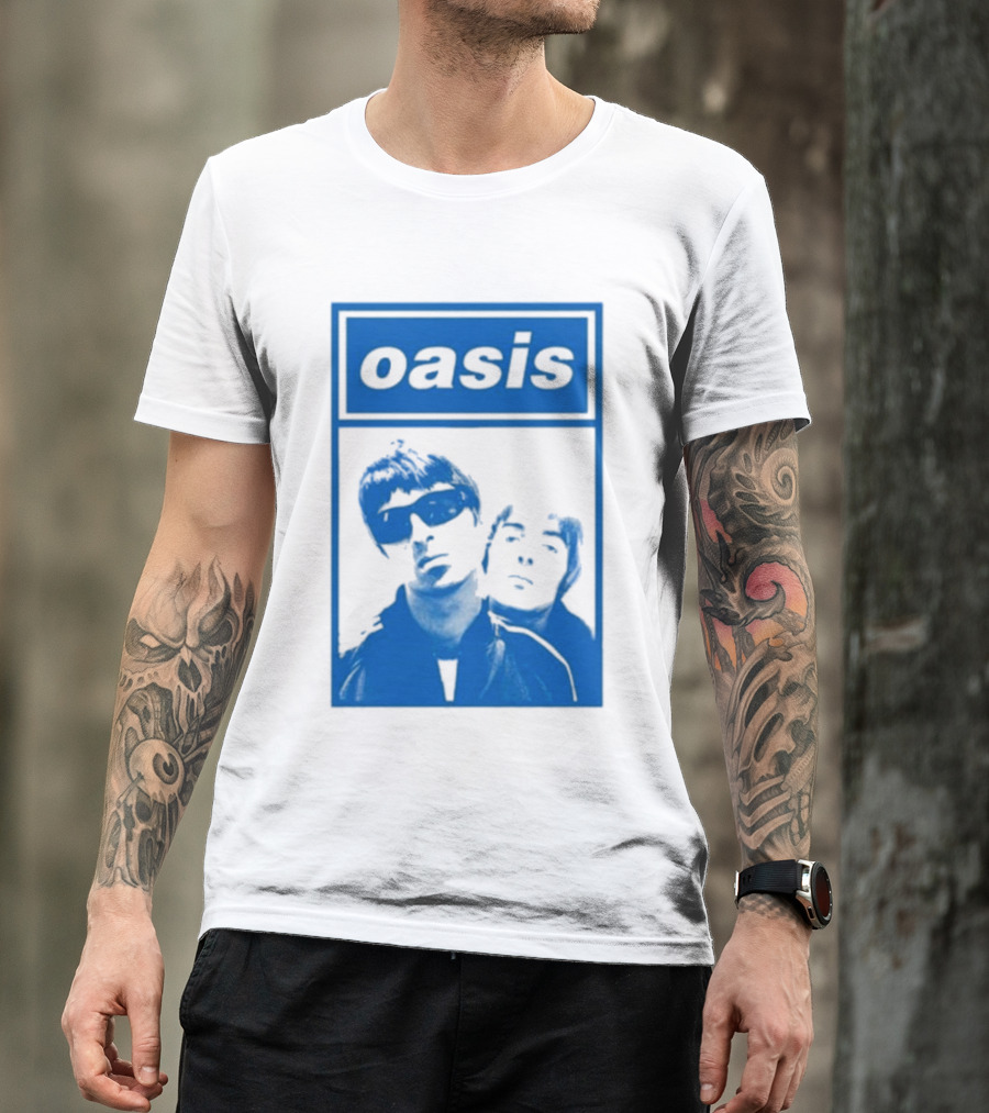 Oasis Noel Liam Photo T-Shirt