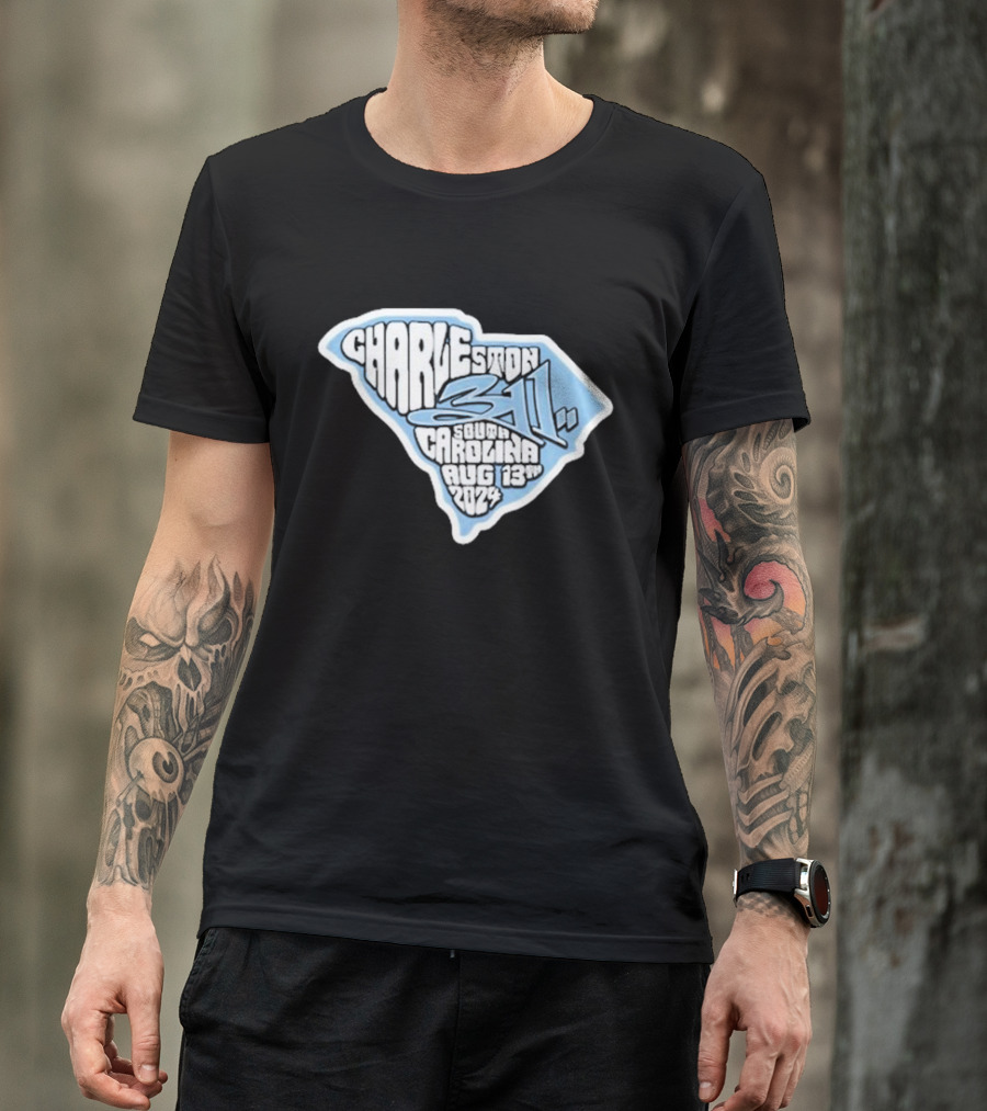 311 South Carolina Charleston August 13 T-Shirt