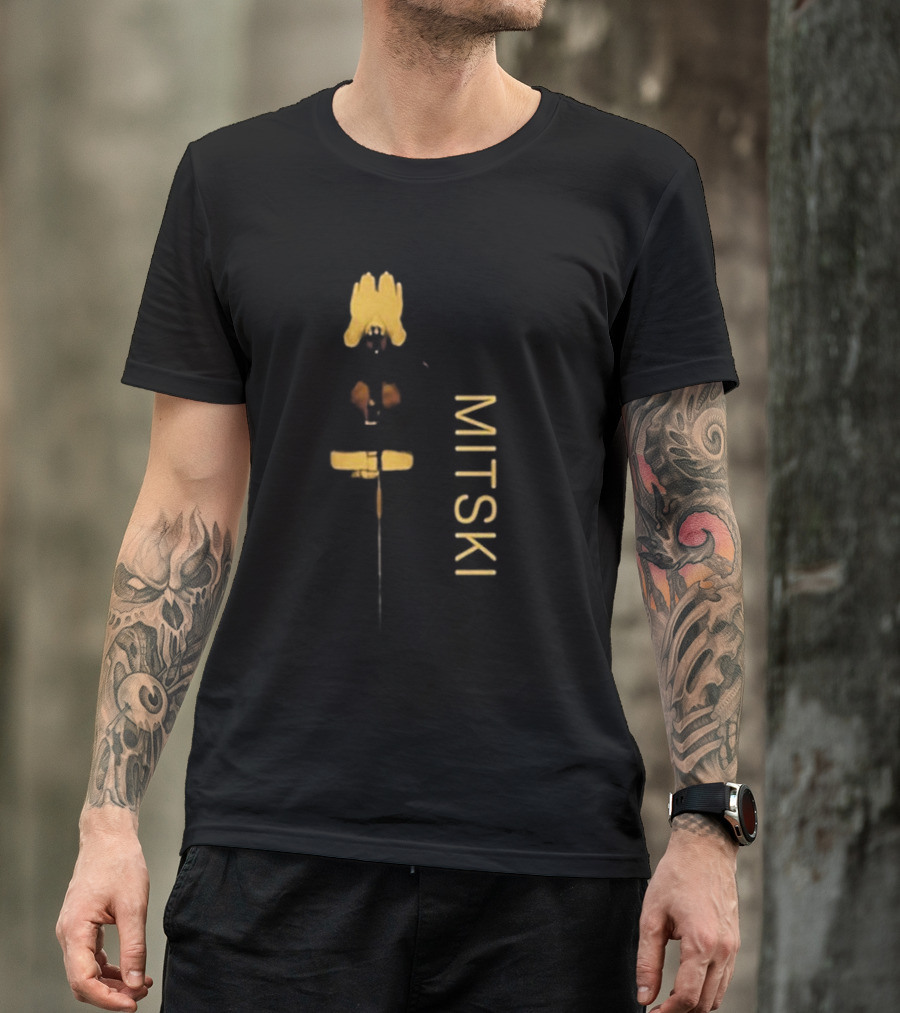 Don’t Talk To Me I’m Listening To Mitski Yellow Figure T-Shirt