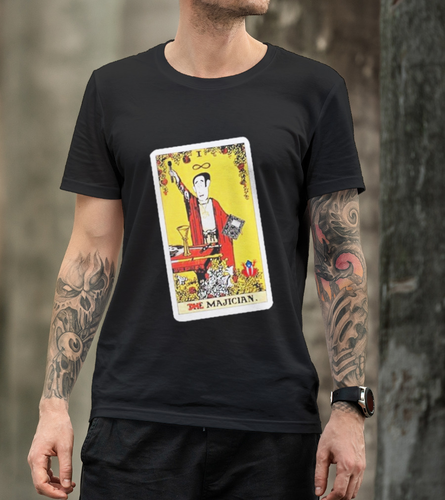 Kurious The Magician Tarot Card I Infinity T-Shirt