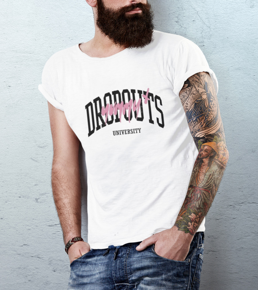 Dropouts Yummy University Tara Back To School Trend T-Shirt