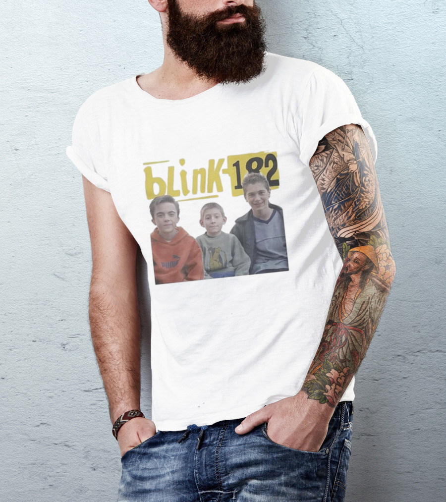 Malcolm Blink 182 Kids Hoodie Trio T-Shirt