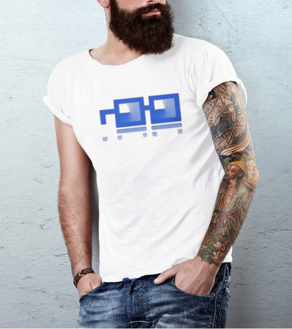 Based And Nounish Onchain Summer Pixelated Glasses T-Shirt