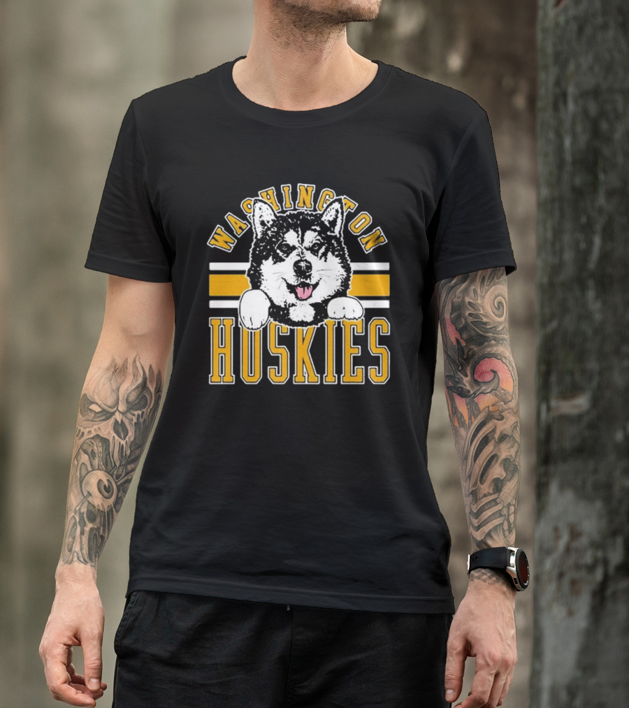 Washington Huskies King Chinook Vintage T-Shirt