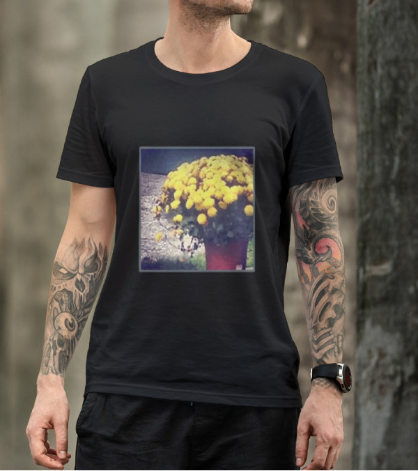 Frnkiero And The Cellabration Yellow Flowers Photography T-Shirt