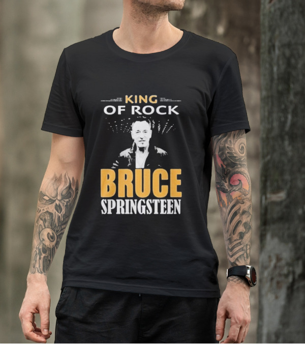 Bruce Springsteen King Of Rock T-Shirt