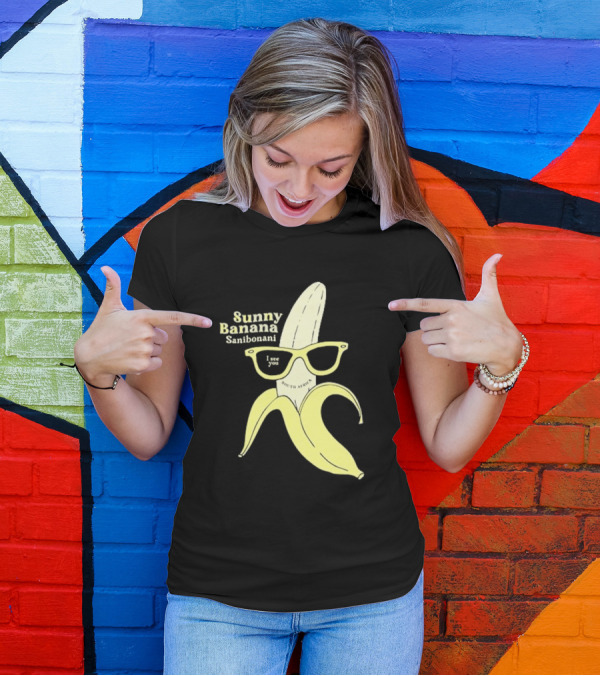 Sunny Banana Sanibonani I See You South Africa T-Shirt
