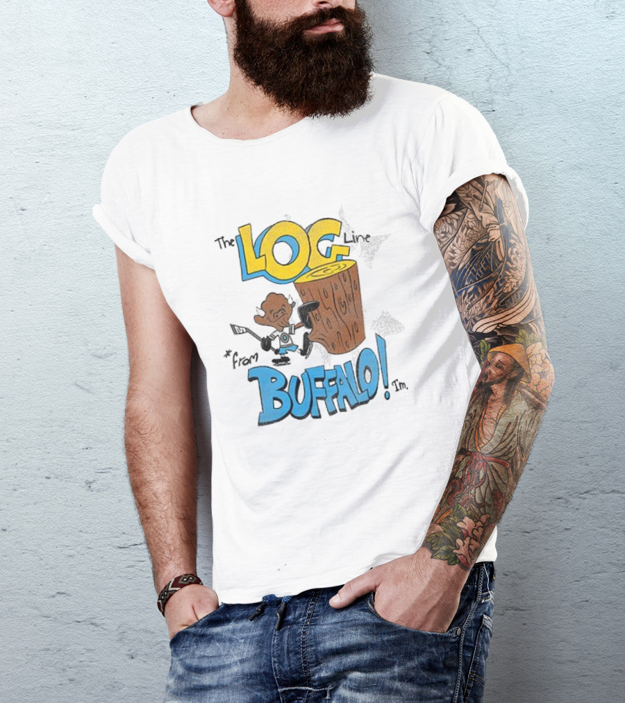 The Log Line From Buffalo Joe Lodico Buffalo Bills T-Shirt