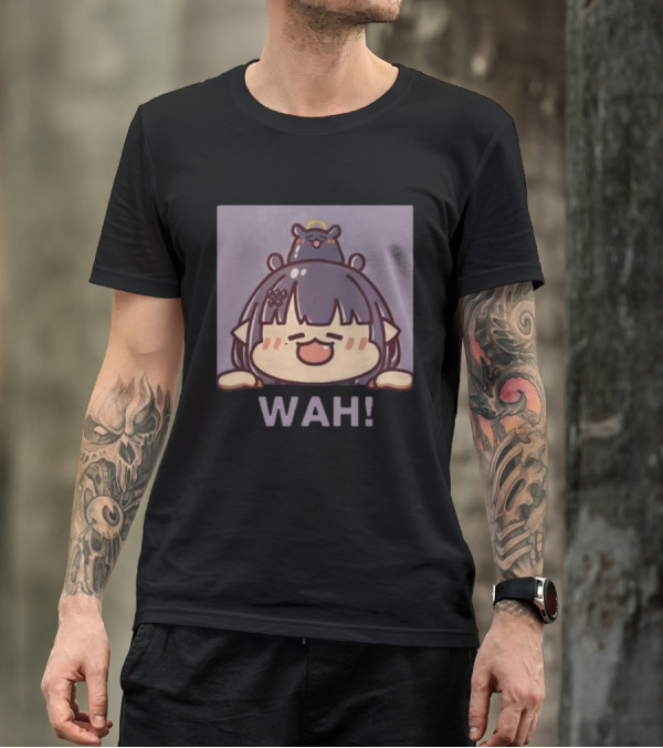 Hololive WAH Win All Heart Cute Anime Character T-Shirt