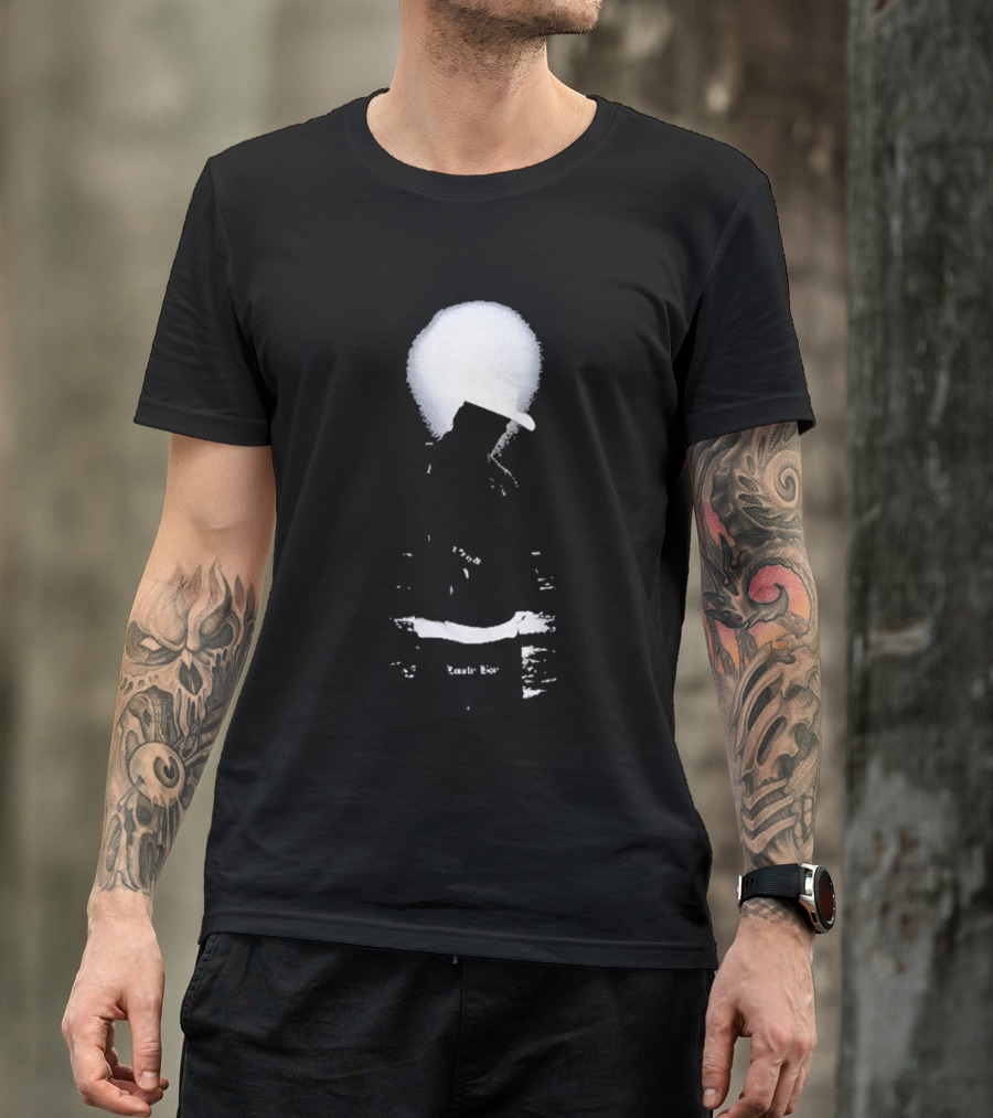Lonely Boy Paradise Black Enigmatic Silhouette Hat Contrast T-Shirt