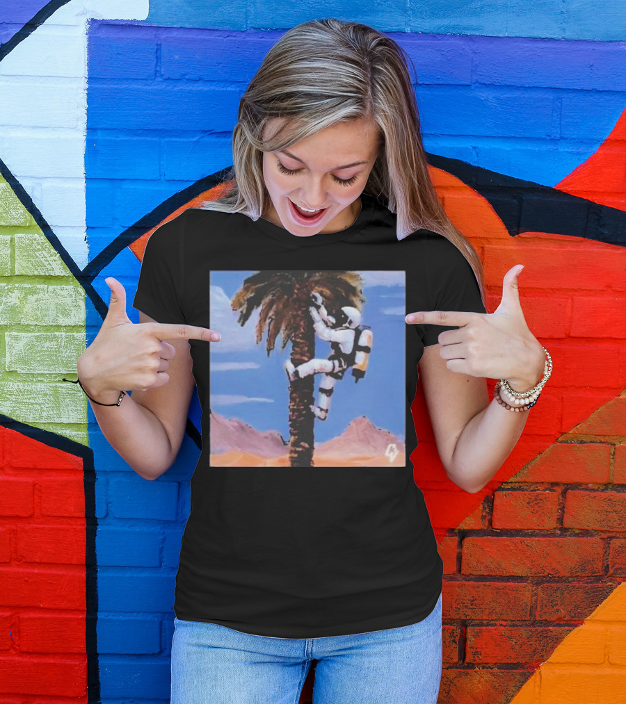 Reasonable Doubt S02 Mckinley Freeman Astronaut Climbing Palm T-Shirt
