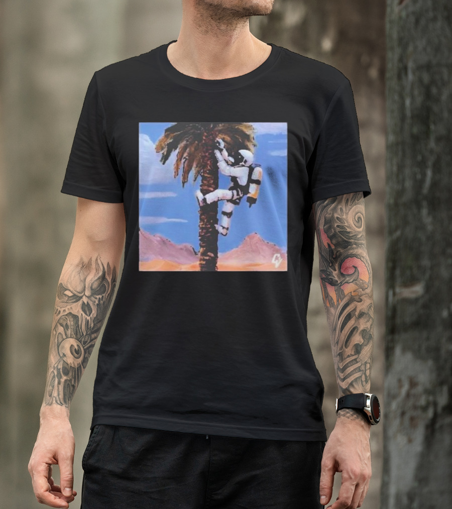 Reasonable Doubt S02 Mckinley Freeman Astronaut Climbing Palm T-Shirt