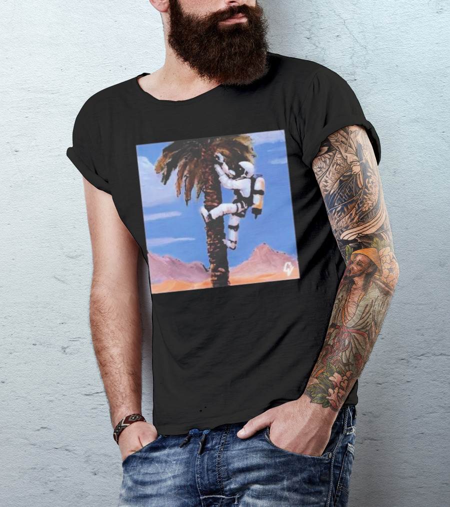 Reasonable Doubt S02 Mckinley Freeman Astronaut Climbing Palm T-Shirt