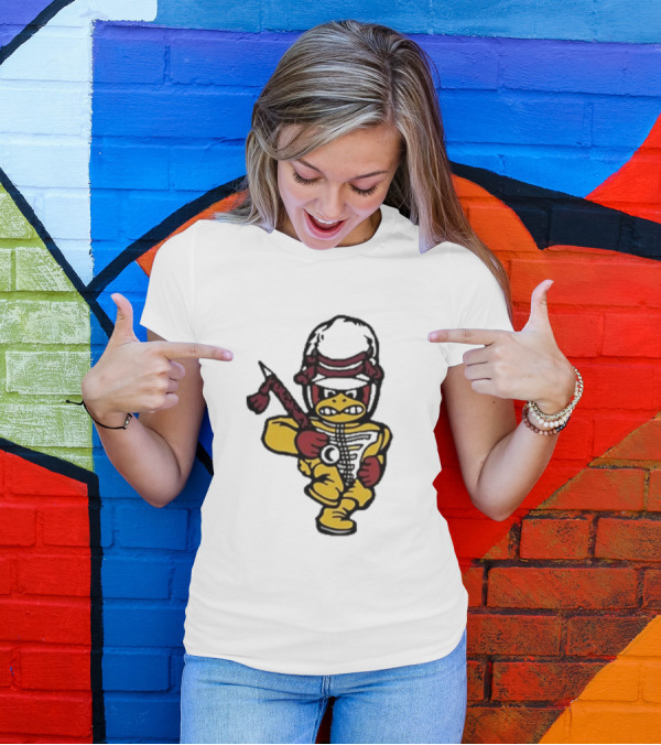 Ci Sport Marching Band Cy Cartoon Mascot With Baton And Shako T-Shirt
