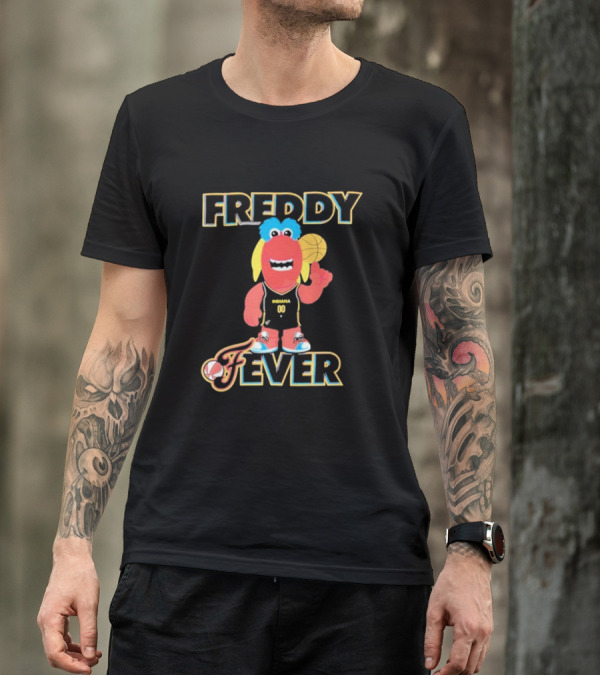 Freddy Fever Indiana Fever Basketball Mascot T-Shirt