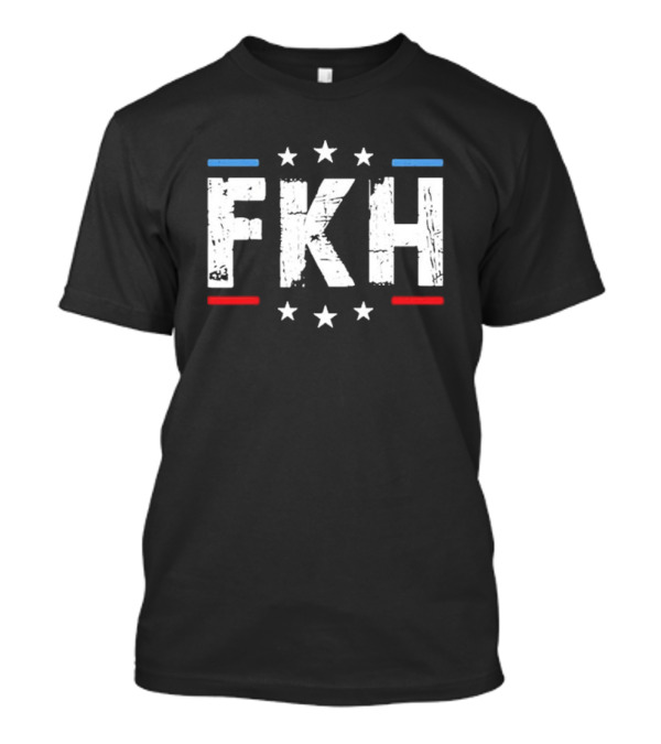 Juanita Broaddrick FKH Stars Red Blue Stripes T-Shirt