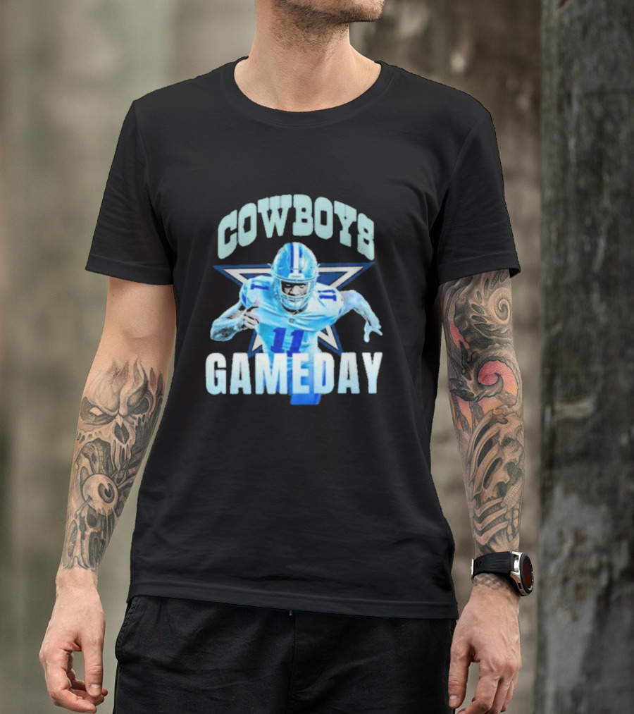 Micah Parsons Cowboys Gameday Star Athlete 11 T-Shirt
