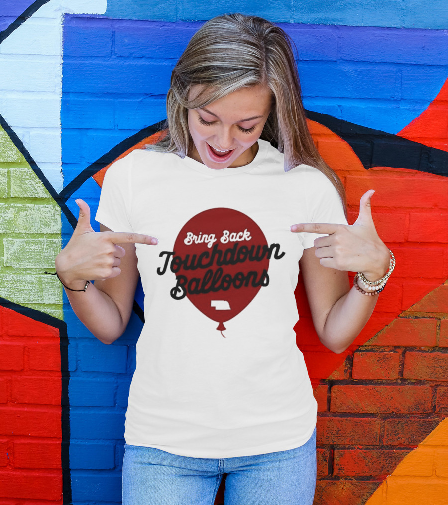 Bring Back Touchdown Balloons Football Celebration T-Shirt