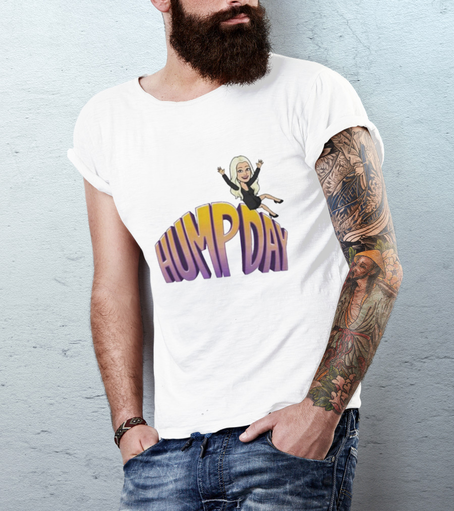 Debbie Quasimodo Hump Day Cartoon Character Text T-Shirt