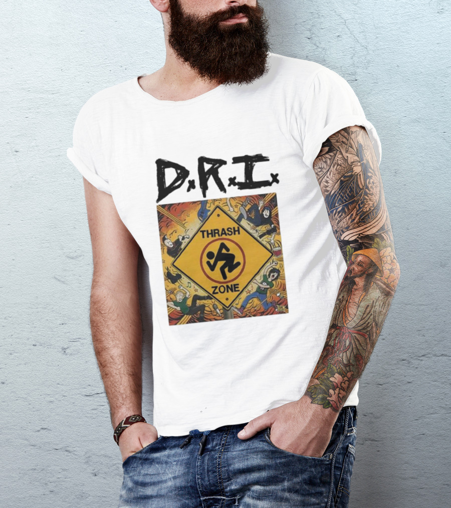DRI Thrash Zone Texas Punk T-Shirt