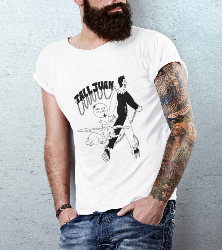 Tall Juan Raccoon Nights With Dumbo Character T-Shirt