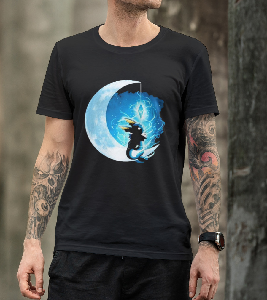 Water Stone Moon Dragon Vallina84 T-Shirt