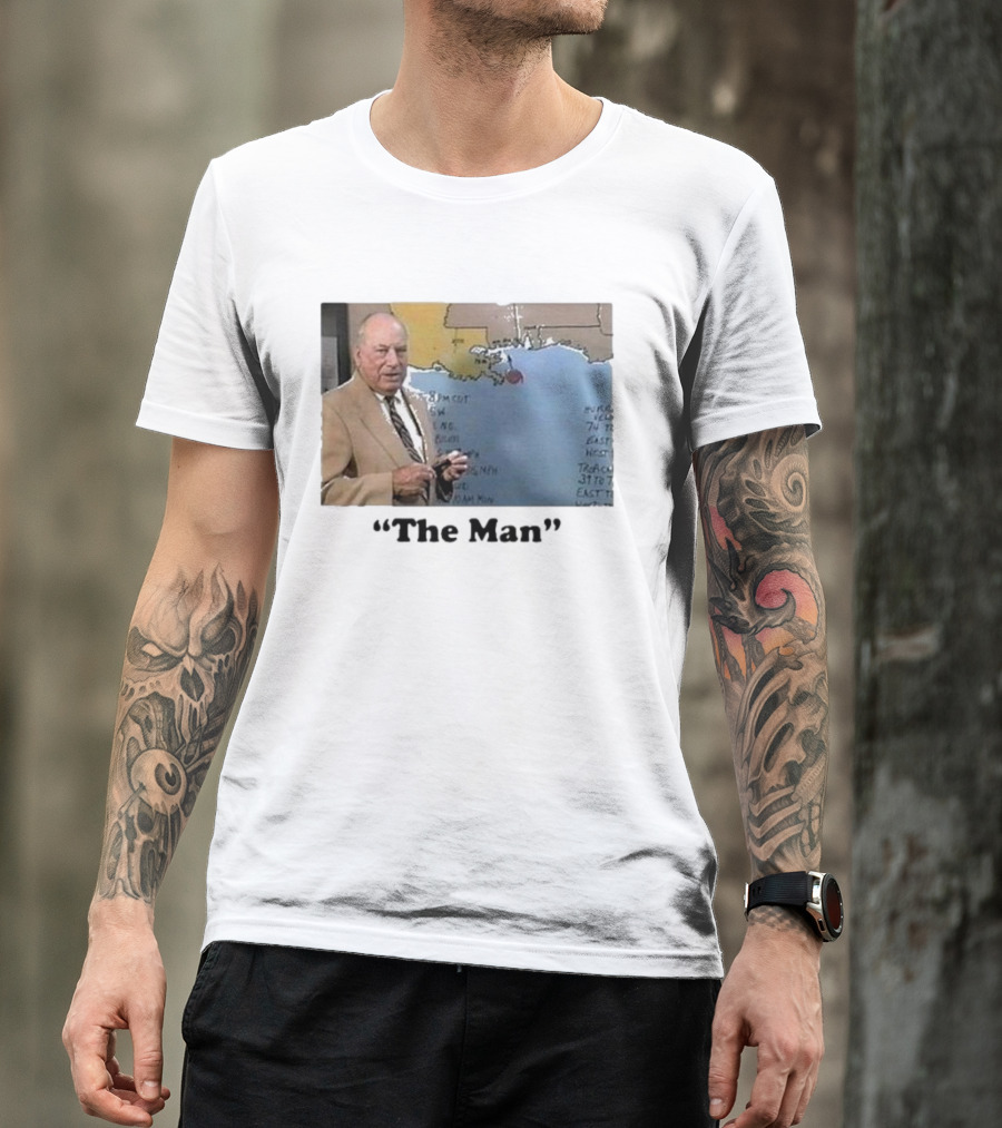 Carl C Arredondo III The Man Nash Roberts Weather Map Classic T-Shirt