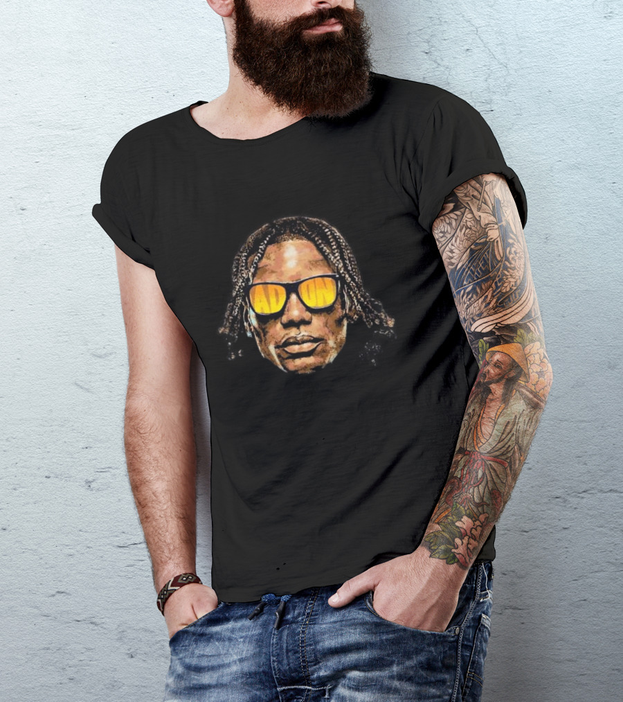 Adon Sunglasses Portrait Bold College T-Shirt