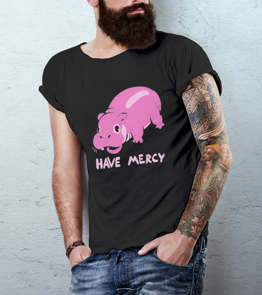 Have Mercy Pink Hippo T-Shirt