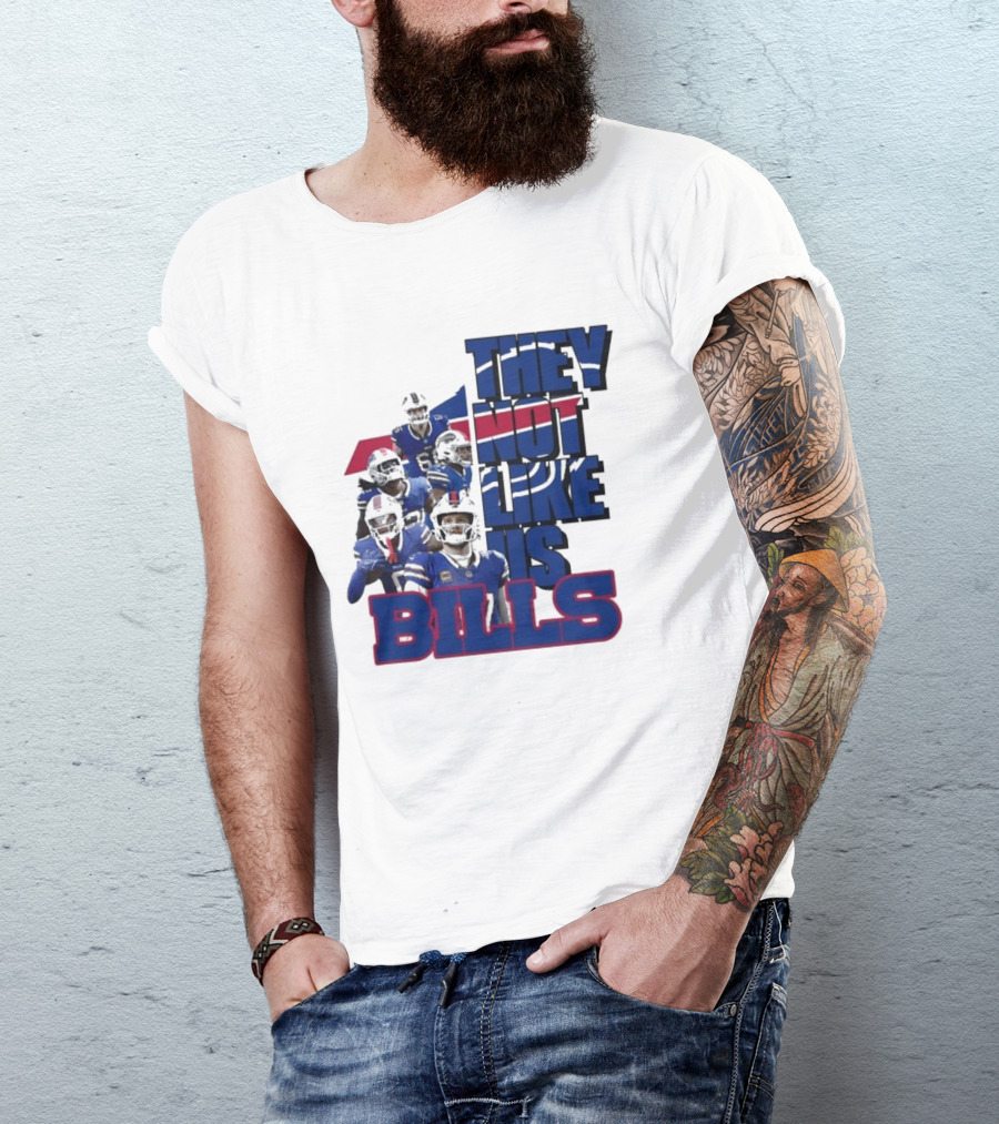 They Not Like Us Bills Buffalo T-Shirt