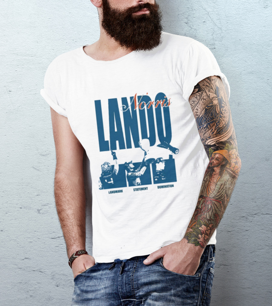 Lando Norris Landmark Statement Dominance T-Shirt