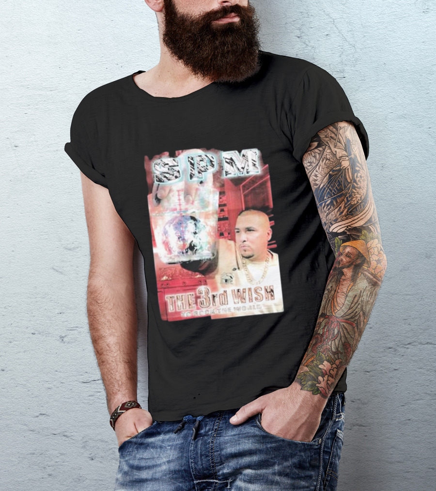 SPM The 3rd Wish To Rock The World Dope House Records T-Shirt